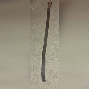 Michael Kors Black and Brown Women's Belt